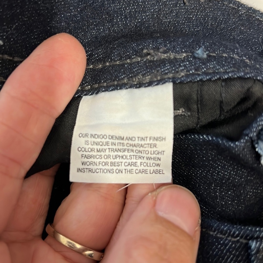 RELATIVITY denim skirt dark wash - Picture 5 of 13